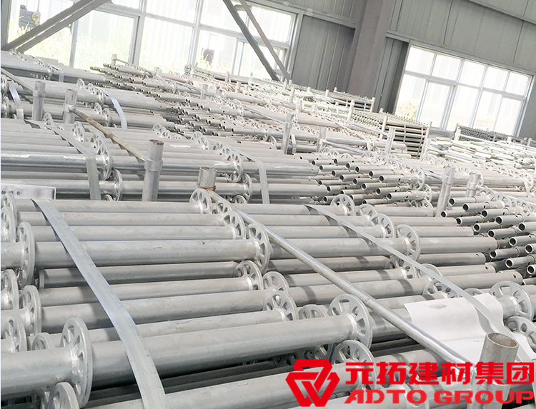 山東盤扣式腳手架廠家：盤扣式腳手架1方多重？