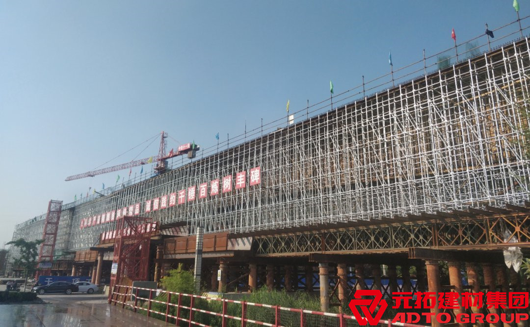 江蘇盤扣腳手架租賃費(fèi)多少？盤扣腳手架與普通鋼管腳手架比較