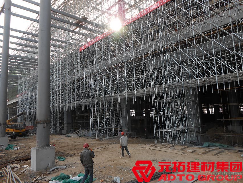 盤扣式腳手架的優(yōu)勢、構造及搭建方式介紹